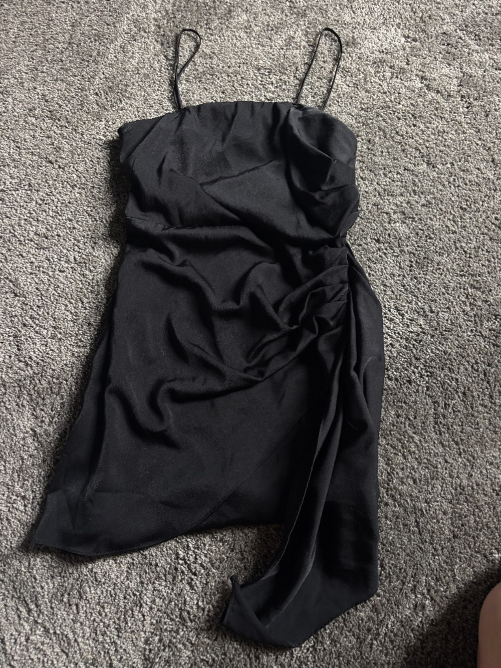 Vintage Dooney & Bourke Luxury Women’s Black Midi Dress